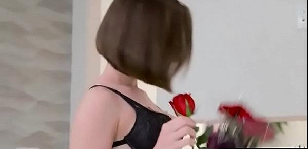  (Jenna Sativa & Misty Lovelace) Lesbians Cute Girls Make Love On Camera clip-15